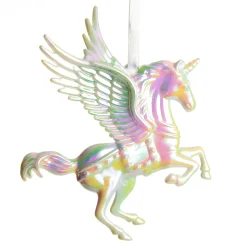 Iridescent Unicorn Christmas Tree Decoration Christmas Tree Decorations|