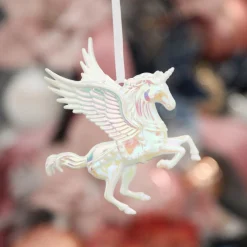 Iridescent Unicorn Christmas Tree Decoration Christmas Tree Decorations|