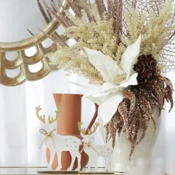 Ivory Faux Pampas Spray Christmas Sprays|