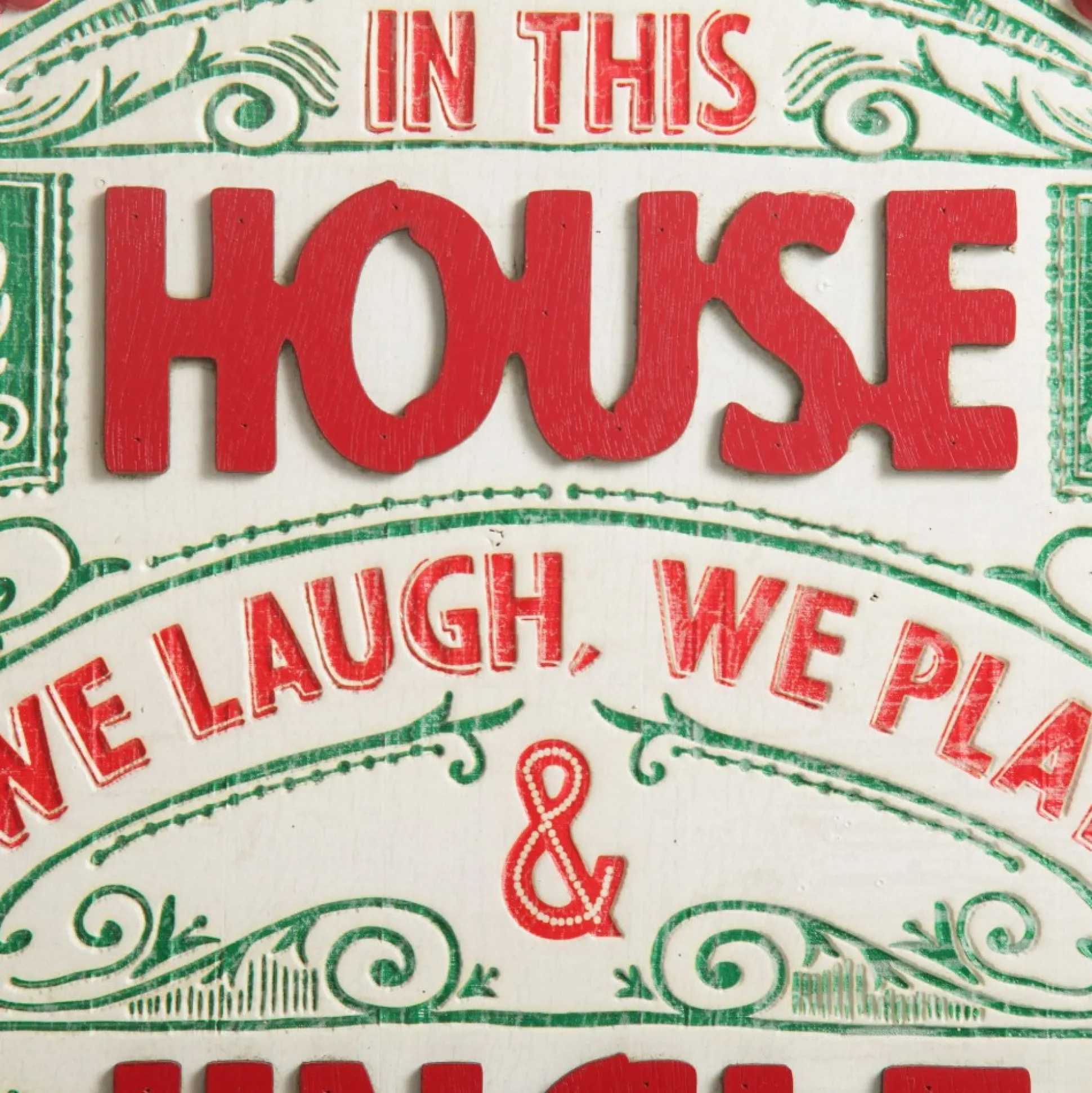 Jingle All the Way Retro Wooden Christmas Sign Wall Hangings And Signs|