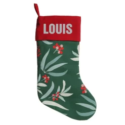 Jocelyn Proust Australiana Flora Christmas Stocking Personalised Stockings|