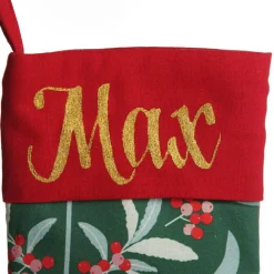 Jocelyn Proust Australiana Flora Christmas Stocking Personalised Stockings|