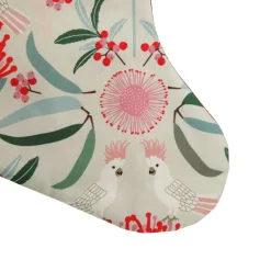 Jocelyn Proust Cockatoo Christmas Stocking Personalised Stockings|