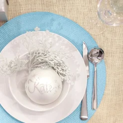 Jute Cream Roll - Table Runner Christmas Table Decor|