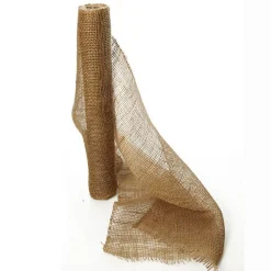 Jute Natural Roll Table Runner (Loose weave) Christmas Table Decor|
