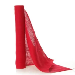 Jute Red Roll - Table Runner Christmas Table Decor|