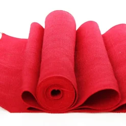 Jute Red Roll - Table Runner Christmas Table Decor|