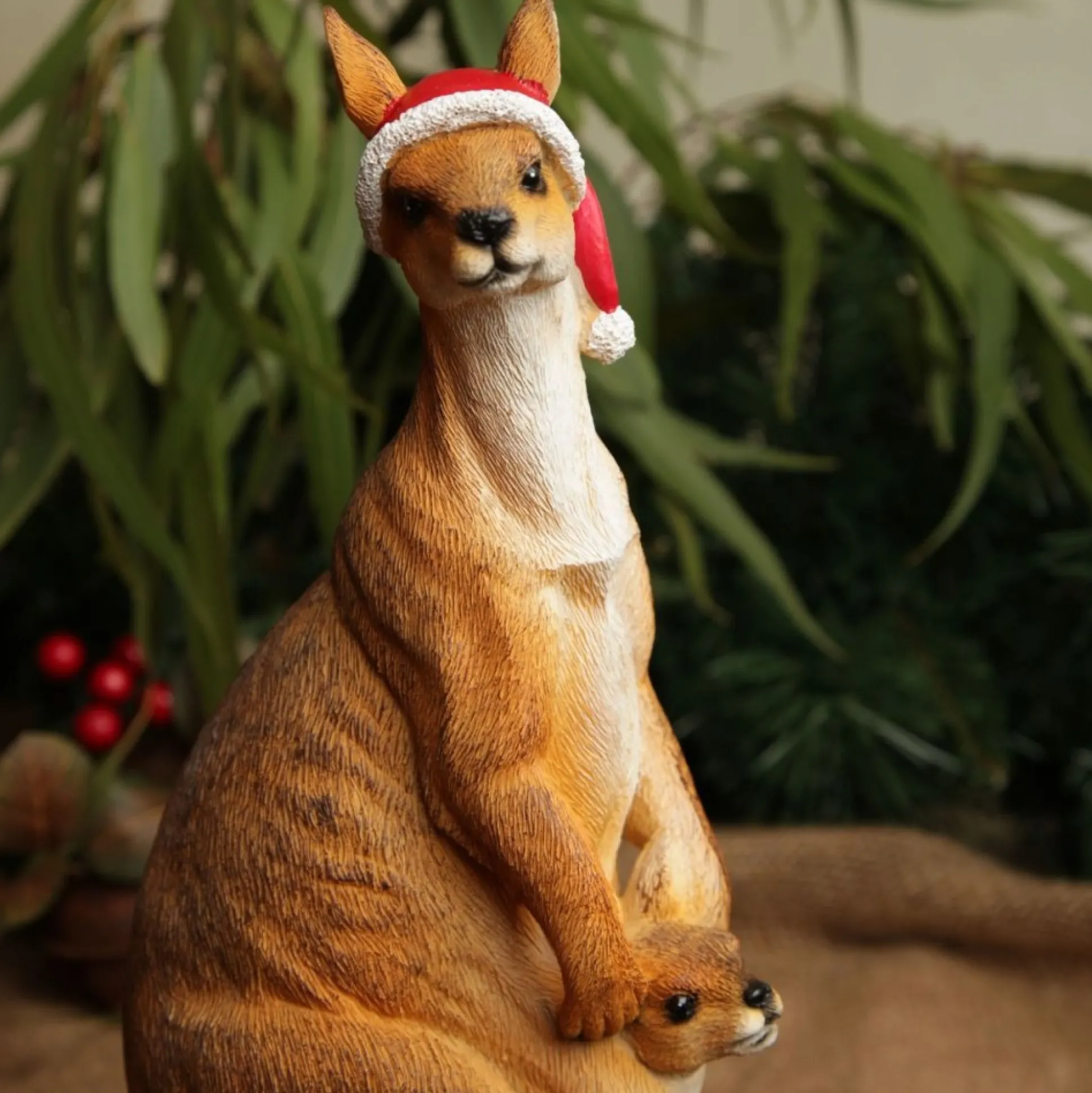 Kangaroo with Joey Australiana Christmas Ornament Australian Christmas Ornaments|