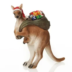 Kangaroo with Santa Sack Australiana Christmas Ornament Australian Christmas Ornaments|