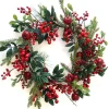 Large Berry and Apple Wreath Christmas Wreaths|