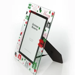 Large Glass Christmas Frame - Presents Photo Gifts|