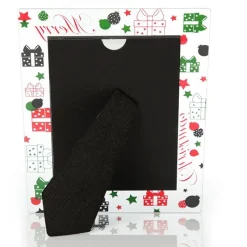 Large Glass Christmas Frame - Presents Photo Gifts|