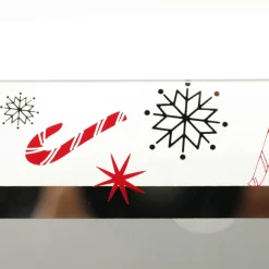 Large Glass Christmas Photo Frame - Candy Cane Photo Gifts|