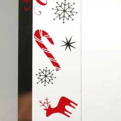 Large Glass Christmas Photo Frame - Candy Cane Photo Gifts|