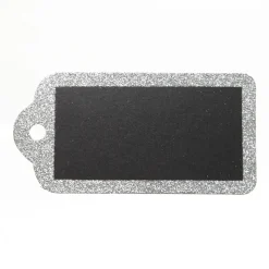 Large Glitter Arched Edge Name Tag Personalised Santa Sacks|