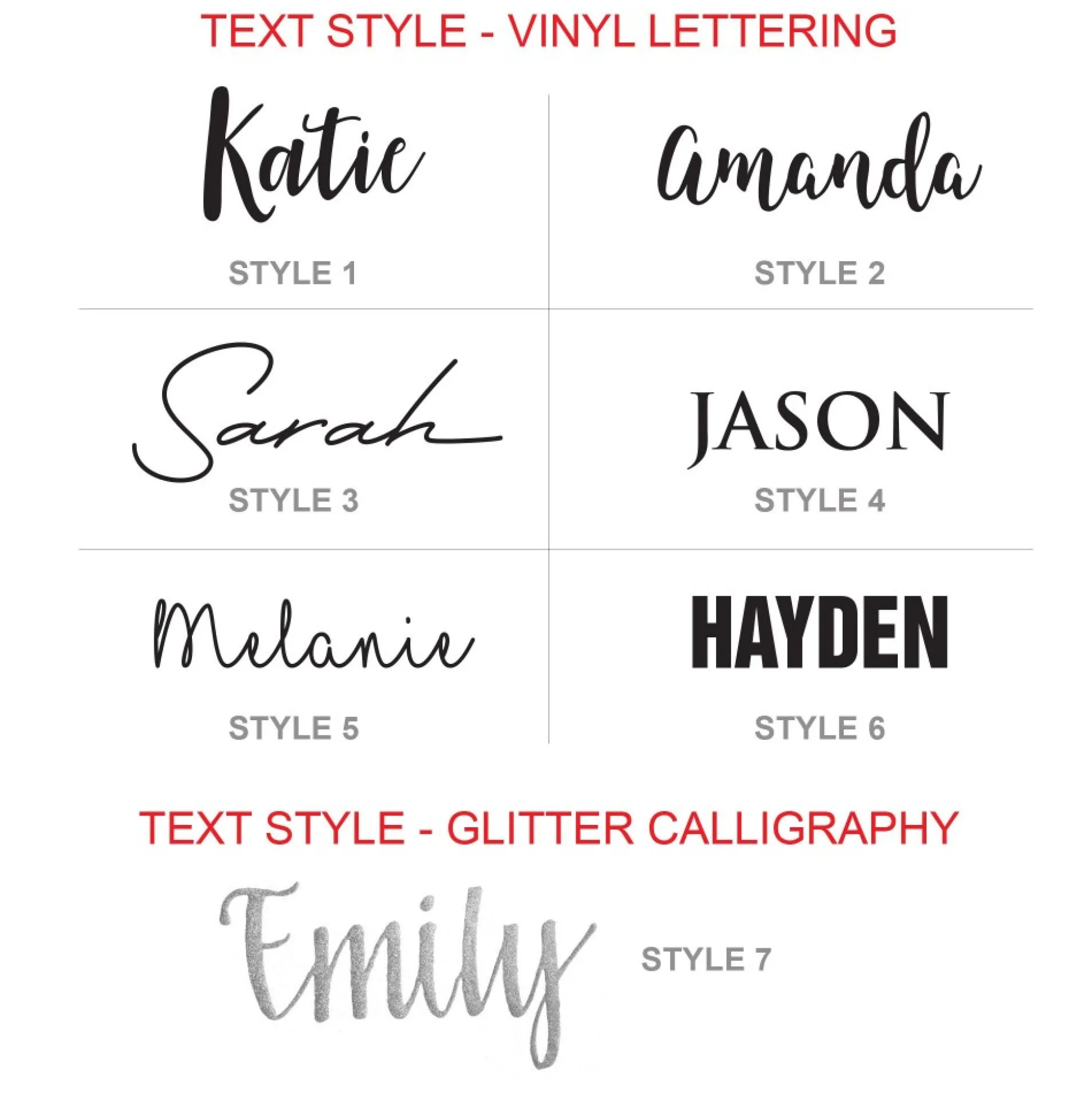 Large Glitter Arched Edge Name Tag Personalised Santa Sacks|