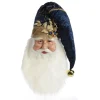 Large Santa Head with Blue Hat Christmas Wall Hanging Wall Hangings And Signs|