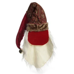Large Santa Head with Burgundy Hat Christmas Wall Hanging Wall Hangings And Signs|