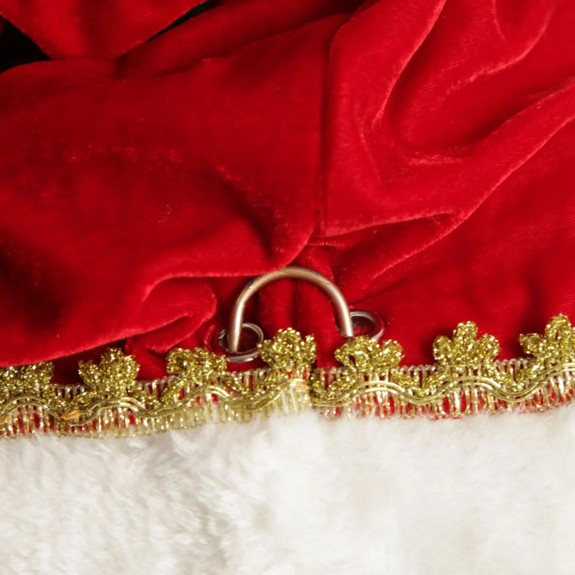 Large Santa Head with Red and Green Christmas Wall Hanging Wall Hangings And Signs|