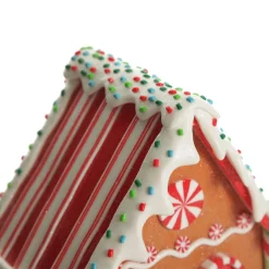 Lightup Gingerbread House Christmas Ornament Light-Up Scenes And Ornaments|