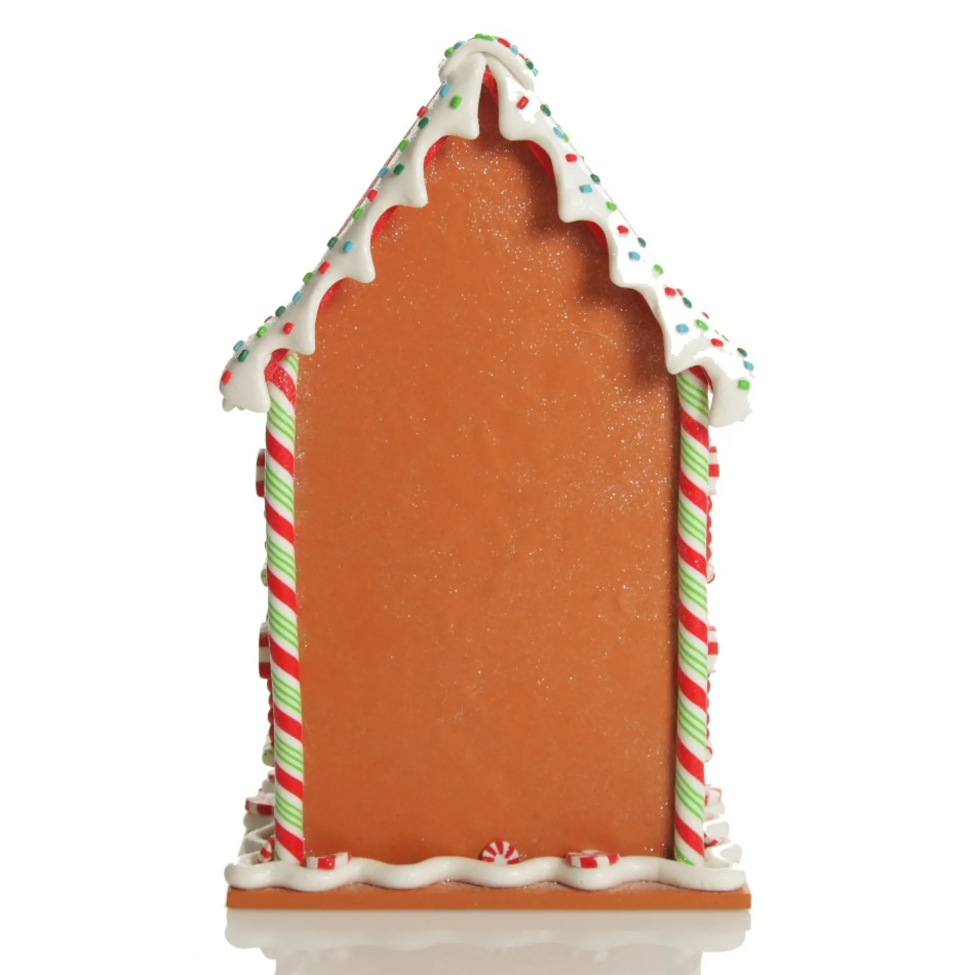 Lightup Gingerbread House Christmas Ornament Light-Up Scenes And Ornaments|