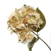 Luxe Gold Hydrangea Flower Stem Christmas Flowers|