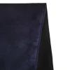 Luxe Navy Blue Velvet Lined Table Runner Christmas Table Decor|