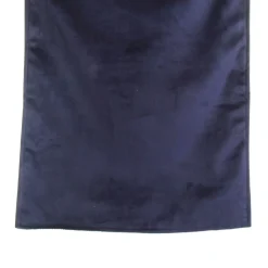Luxe Navy Blue Velvet Lined Table Runner Christmas Table Decor|