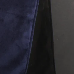 Luxe Navy Blue Velvet Lined Table Runner Christmas Table Decor|