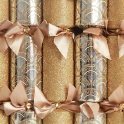 Luxury Gold Glitter and Christmas Bon Bons Christmas Bon Bons|