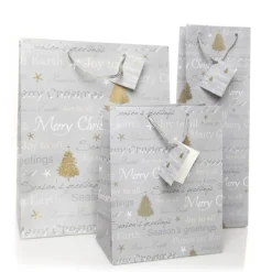 Medium Merry Christmas Gift Bag Gift Wrap, Boxes, Bags & Tags|