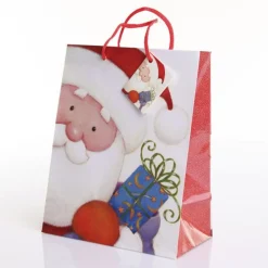 Medium Santa Gift Bag Gift Wrap, Boxes, Bags & Tags|