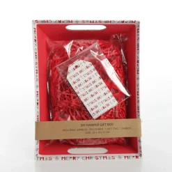 Merry Christmas DIY Hamper Gift Box Set Gift Wrap, Boxes, Bags & Tags|