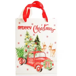 Merry Christmas Gift Bag - Red Ute with Deer Gift Wrap, Boxes, Bags & Tags|