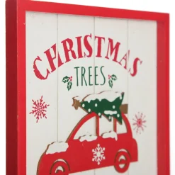 Merry Christmas Trees for Sale Wall Hanging Plaque Diy Wreaths|