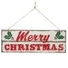 Merry Christmas Wooden Christmas Sign Wall Hangings And Signs|