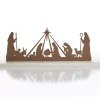 Metal Cutout Nativity Scene Ornament Christmas Ornaments|