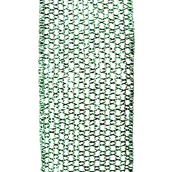 Metallic Green Wire Mesh Ribbon Ribbons|