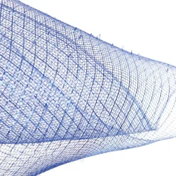 Metallic Navy Decomesh Roll Diy Wreaths|