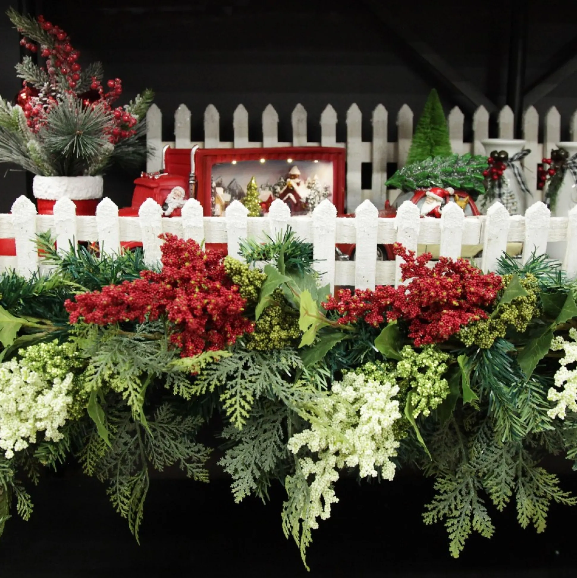 Mini Berry Native Bush Christmas White Berry Spray Christmas Sprays|