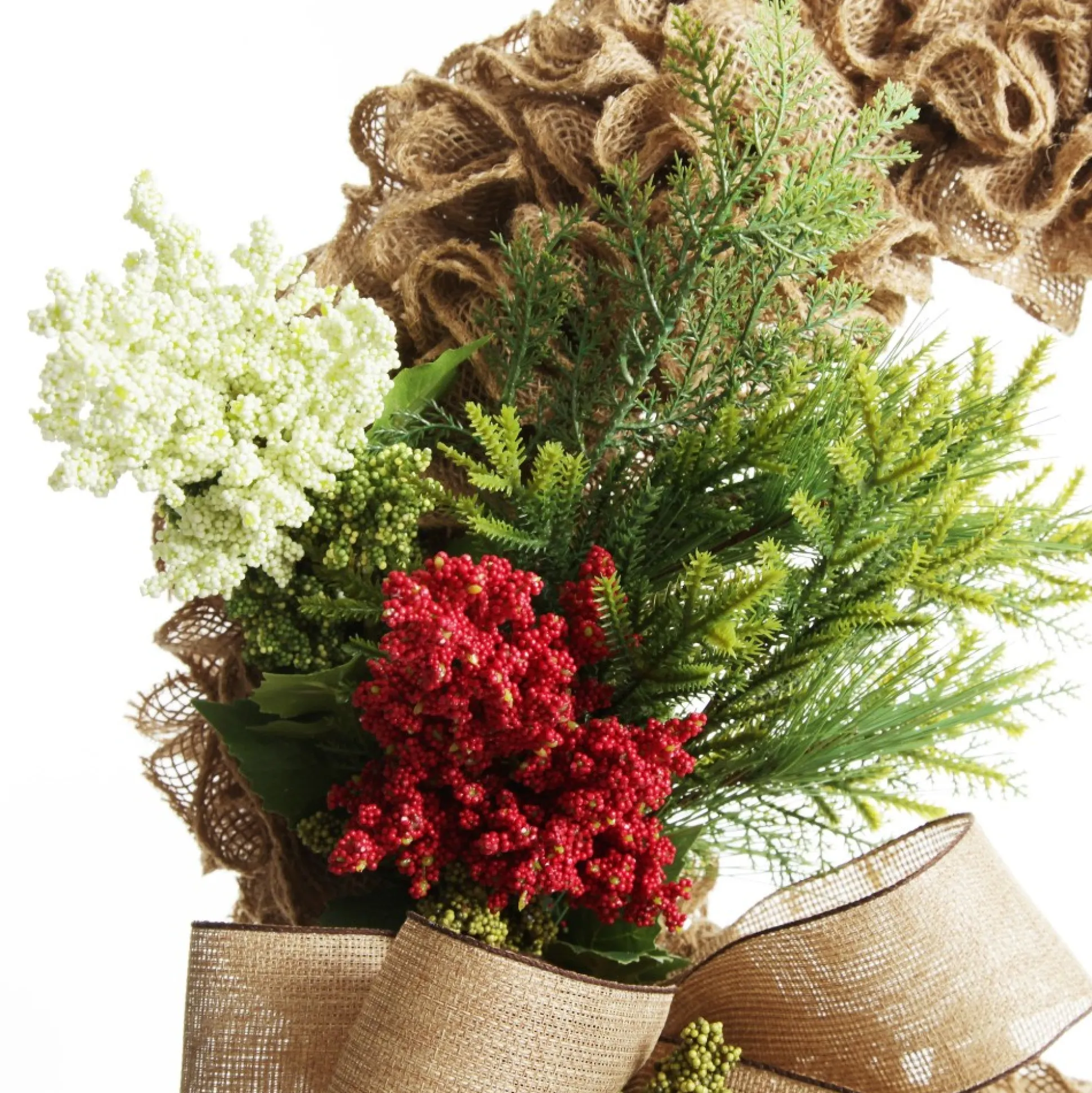 Mini Berry Native Bush Christmas White Berry Spray Christmas Sprays|