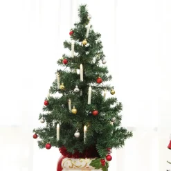 Mini Shatterproof Christmas Baubles - Pack of 12 Craft Baubles|