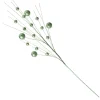 Mint Glitter Ball Spray Pick Christmas Tree Picks|