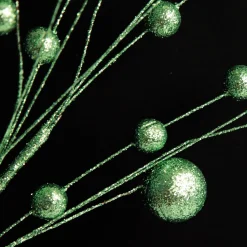 Mint Glitter Ball Spray Pick Christmas Tree Picks|