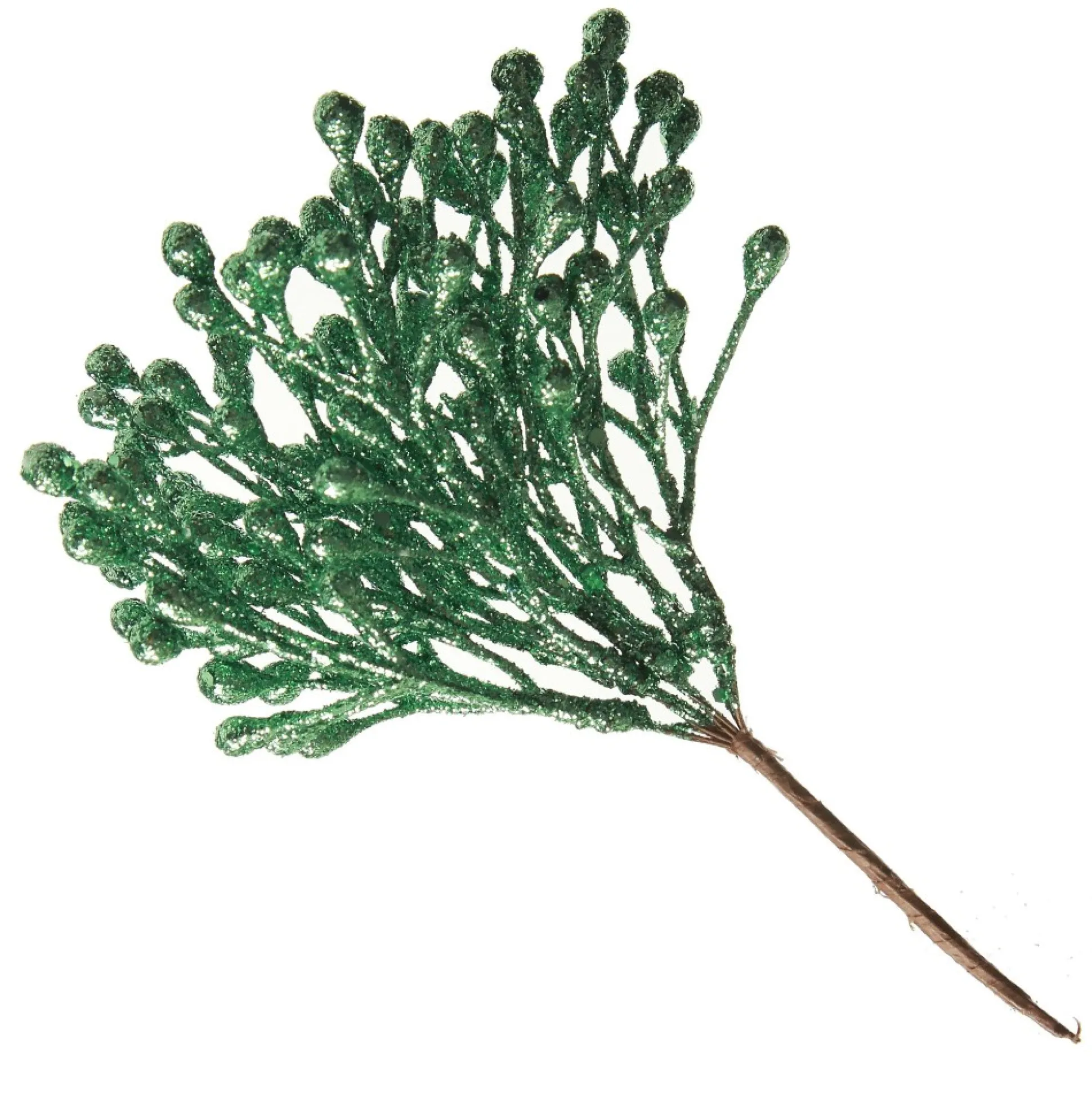 Mint Glitter Berry Pick - Set of 2 Christmas Pick|