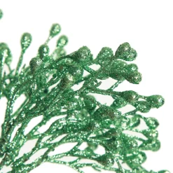 Mint Glitter Berry Pick - Set of 2 Christmas Pick|