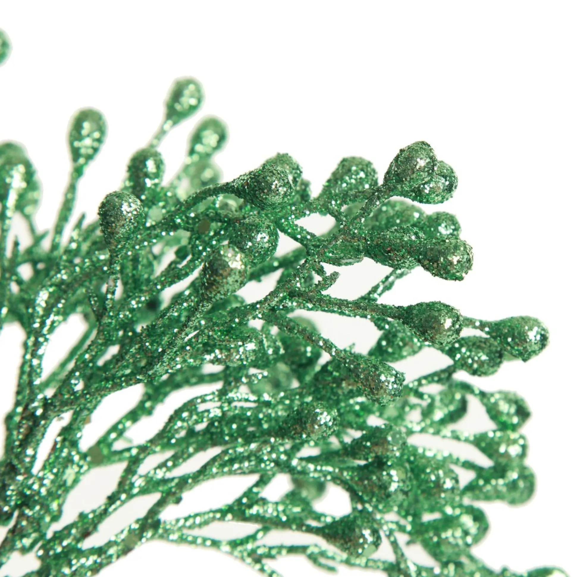 Mint Glitter Berry Pick - Set of 2 Christmas Pick|