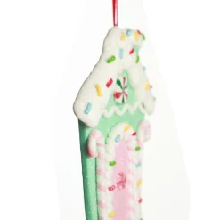 Mint Green Candy Gingerbread House Tree Decoration Christmas Tree Decorations|