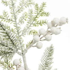 Mixed Pine and Cone Snowy Christmas Spray Christmas Sprays|