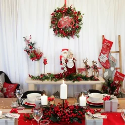 Mr and Mrs Claus Lightup Ornament Christmas Ornaments|